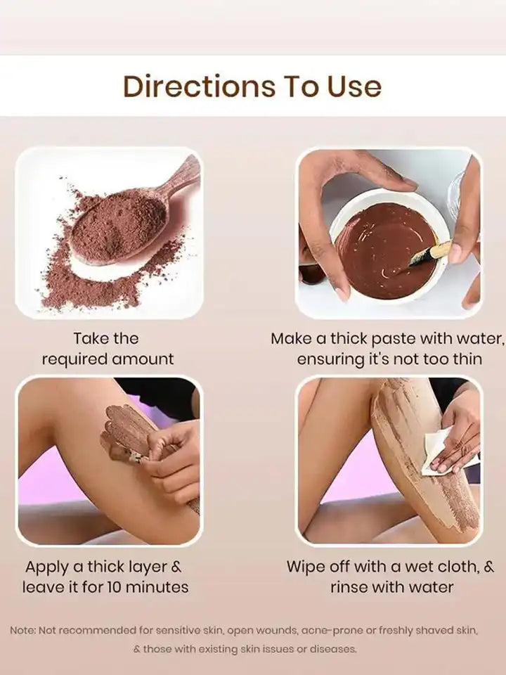 Herbal Hair Removal Wax Powder