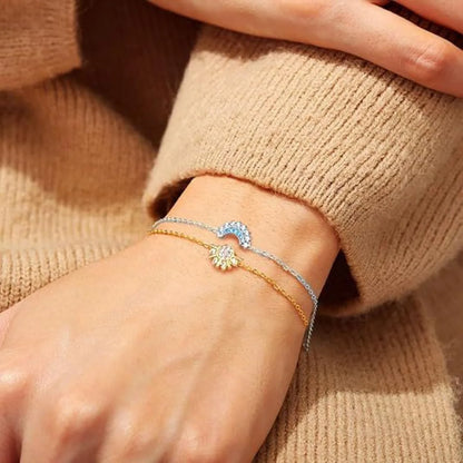 Sun and Moon Couple Bracelet Set