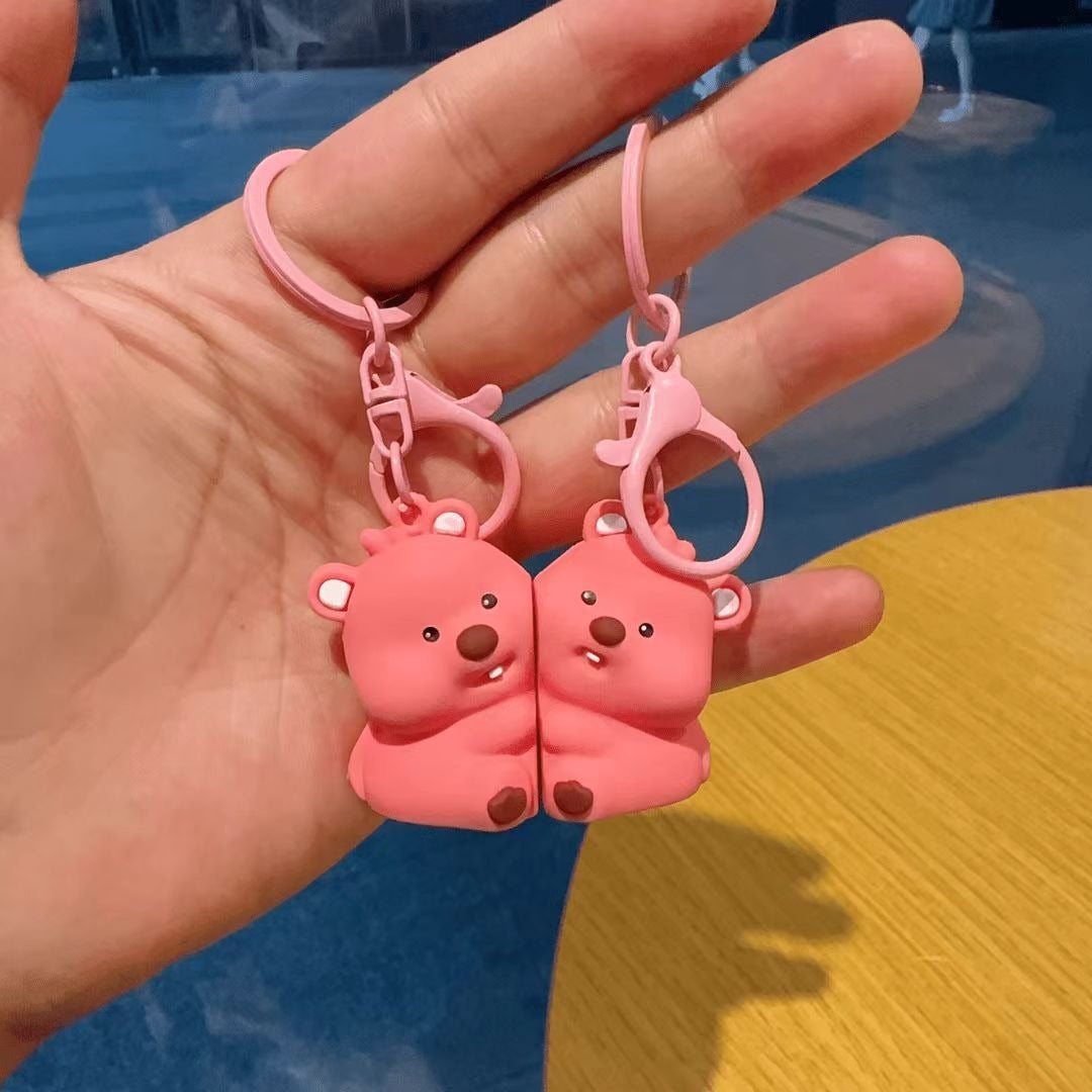 Magnetic Couple Keychains
