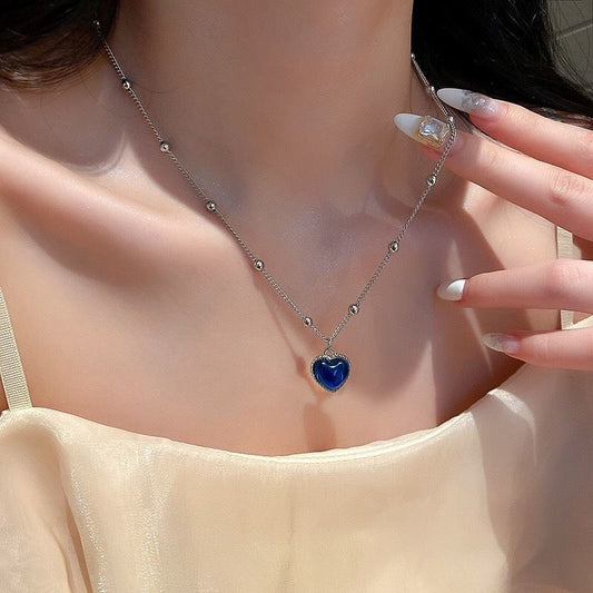 Color-Changing Mood Heart Necklace