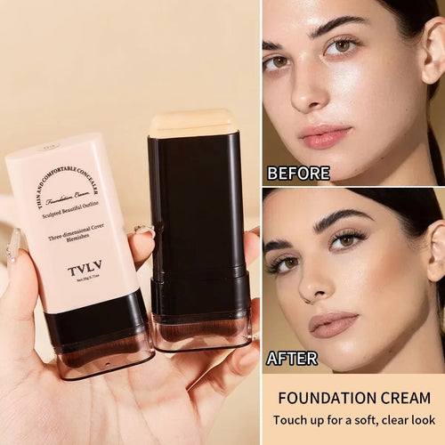 2-in-1 Flawless Foundation Stick with Brush