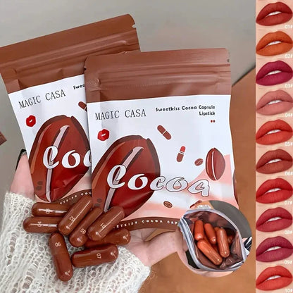 Mini Matte Capsule Lipstick Set