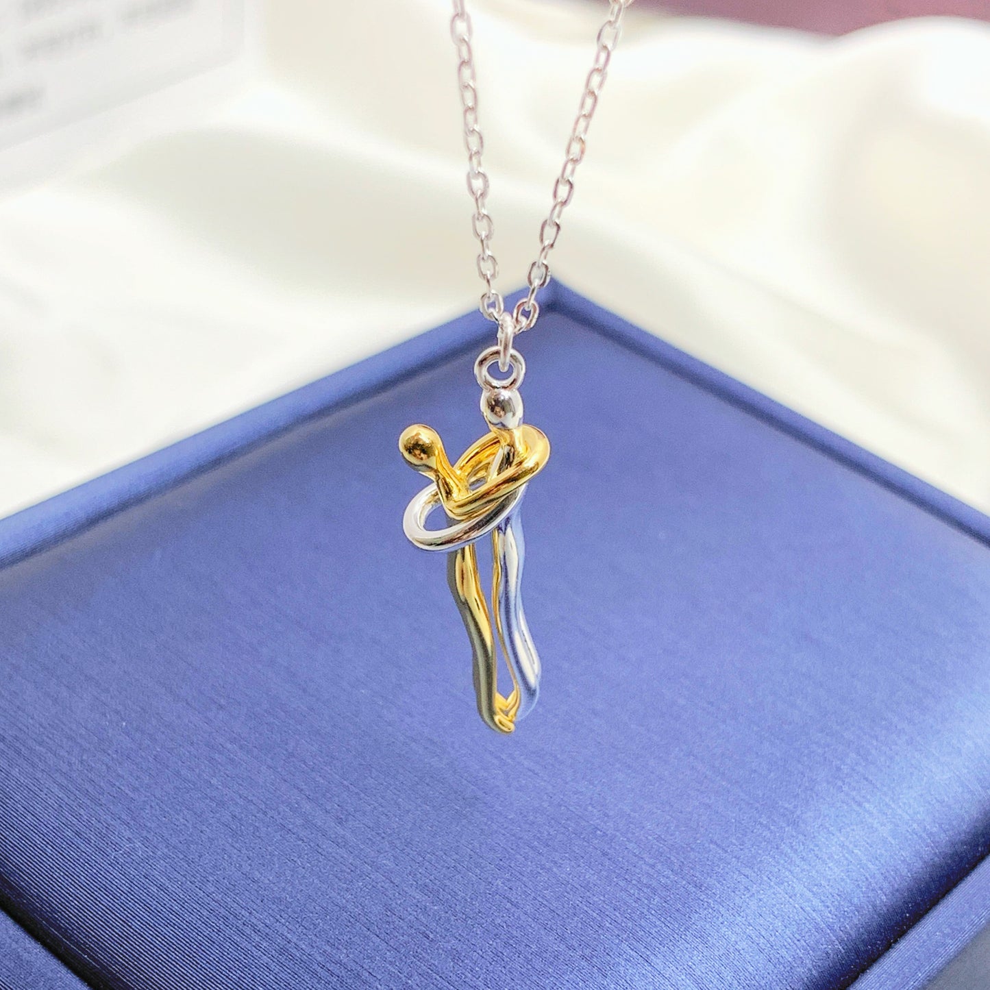 Love Forever Hug Necklace