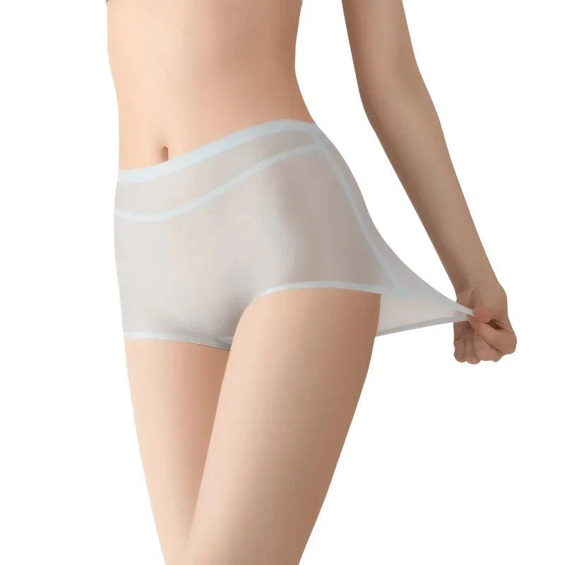 Soft Stretch Seamless Comfort Panty – Breathable Ice Silk