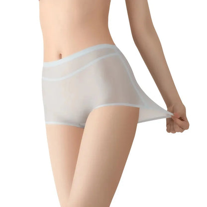 Soft Stretch Seamless Comfort Panty – Breathable Ice Silk
