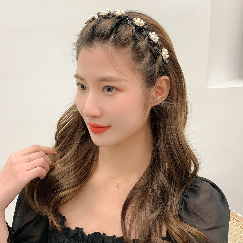 Double Bangs Hairstyle Headband