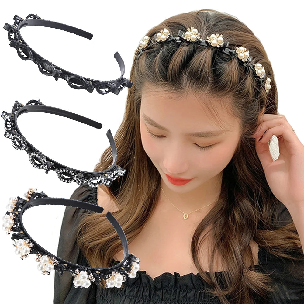 Double Bangs Hairstyle Headband