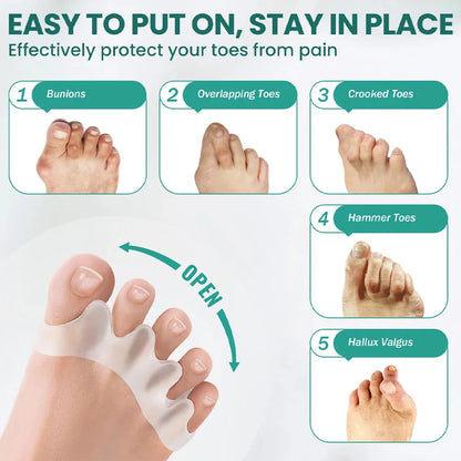 Soft Gel Toe Separator – Pain Relief & Foot Support