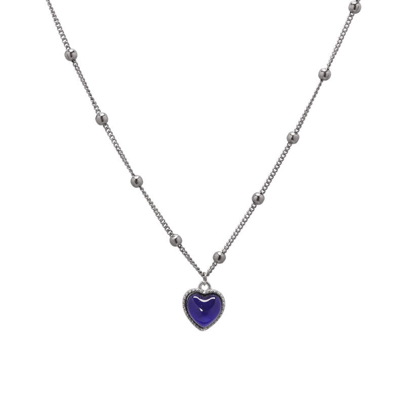 Color-Changing Mood Heart Necklace