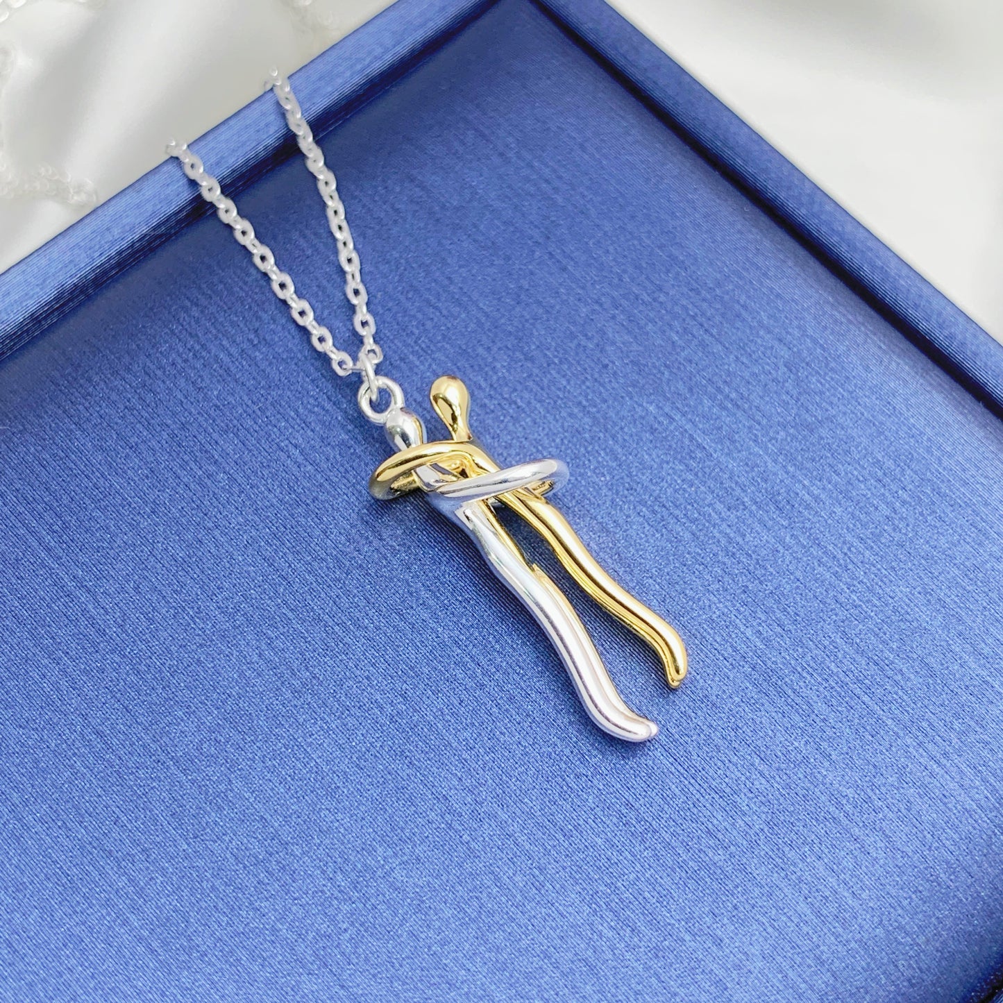 Love Forever Hug Necklace