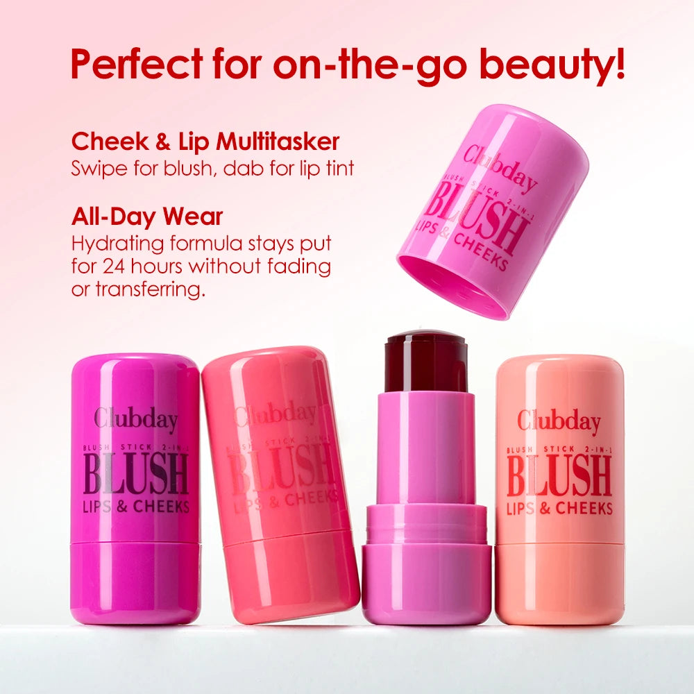 Jelly Blush Natural Glow Stick – for Lips & Cheeks