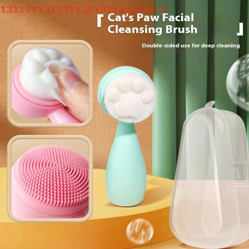 2-in-1 Facial Cleansing & Deep Pore Brush