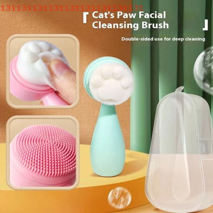 2-in-1 Facial Cleansing & Deep Pore Brush