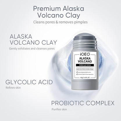 Alaska Volcano Pore Clay Stick