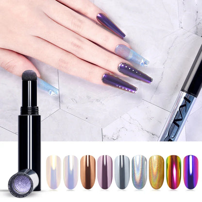 Mirror Effect Nail Art Powder Stick