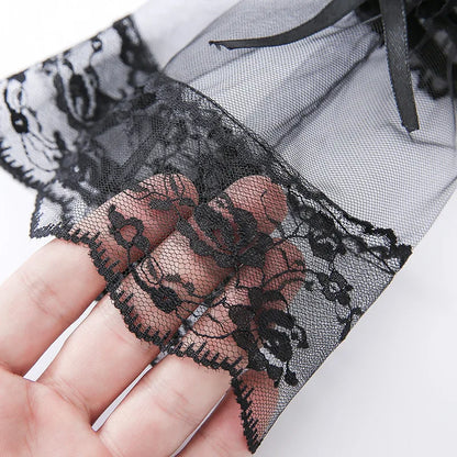 Stretch Fit Lace Sleeve Covers