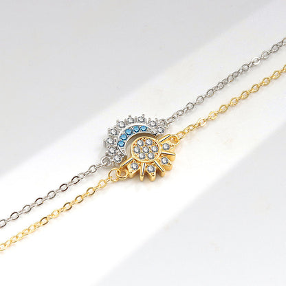 Sun and Moon Couple Bracelet Set
