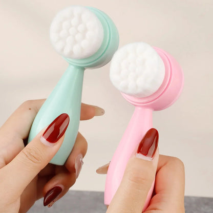 2-in-1 Facial Cleansing & Deep Pore Brush