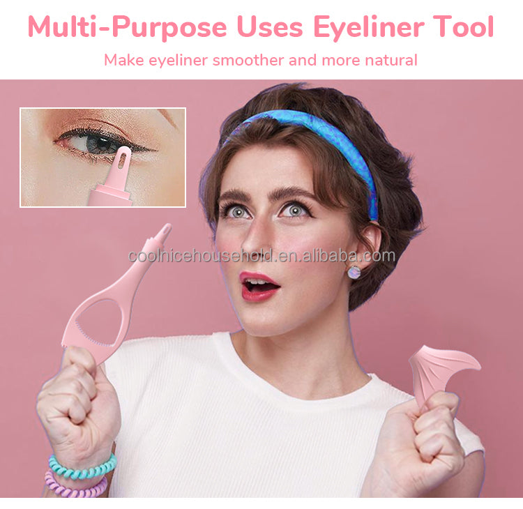 3-in-1 Eyeliner and Mascara Shield Tool