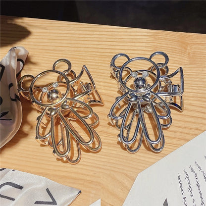 Cute Korean Bear Hair Claw Clip