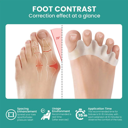 Soft Gel Toe Separator – Pain Relief & Foot Support
