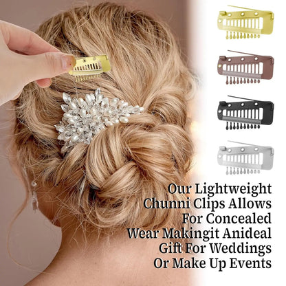 Premium No-Slip Dupatta Clip