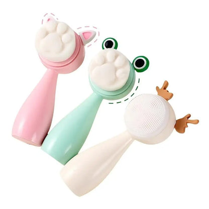 Cat Paw Double-Sided Face Cleansing Brush