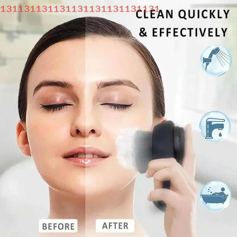 2-in-1 Facial Cleansing & Deep Pore Brush
