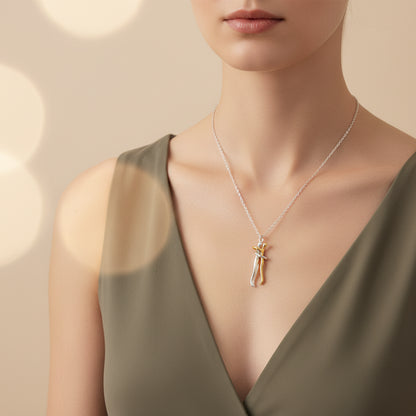 Love Forever Hug Necklace