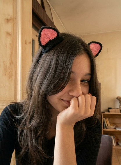 Soft Cat Ear Hair Clips – Korean Trend Style