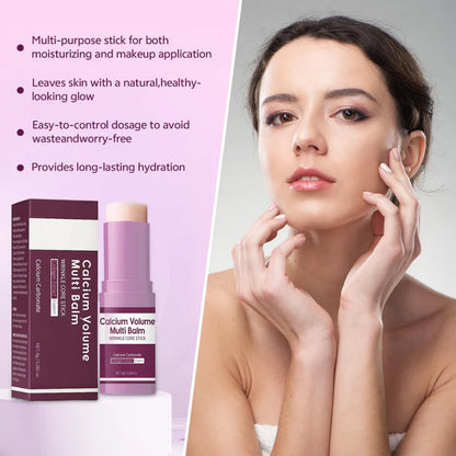 Calcium & Collagen Balm Stick | Smooth Wrinkles, Hydrate & Firm Skin