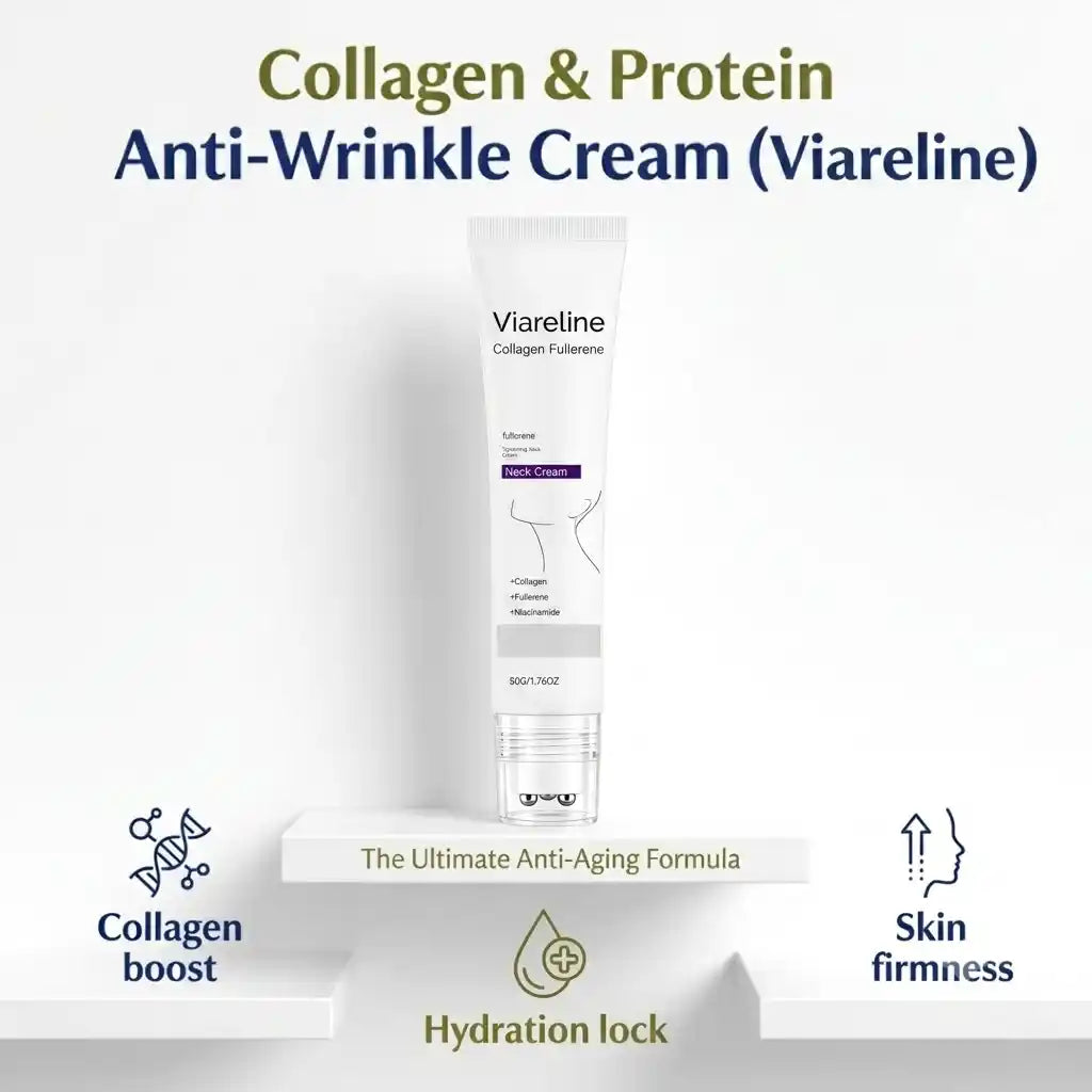 VIARELINE 3-in-1 Advanced Collagen Anti-Aging & Skin Tightening Repair Cream