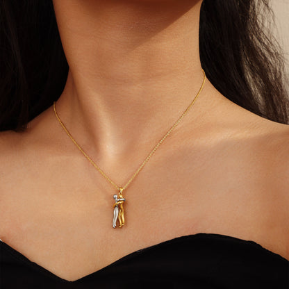 Love Forever Hug Necklace