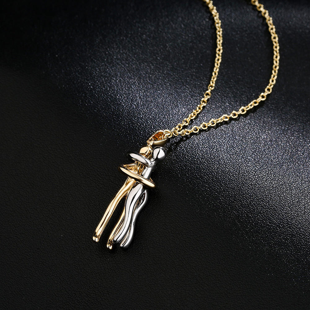 Love Forever Hug Necklace