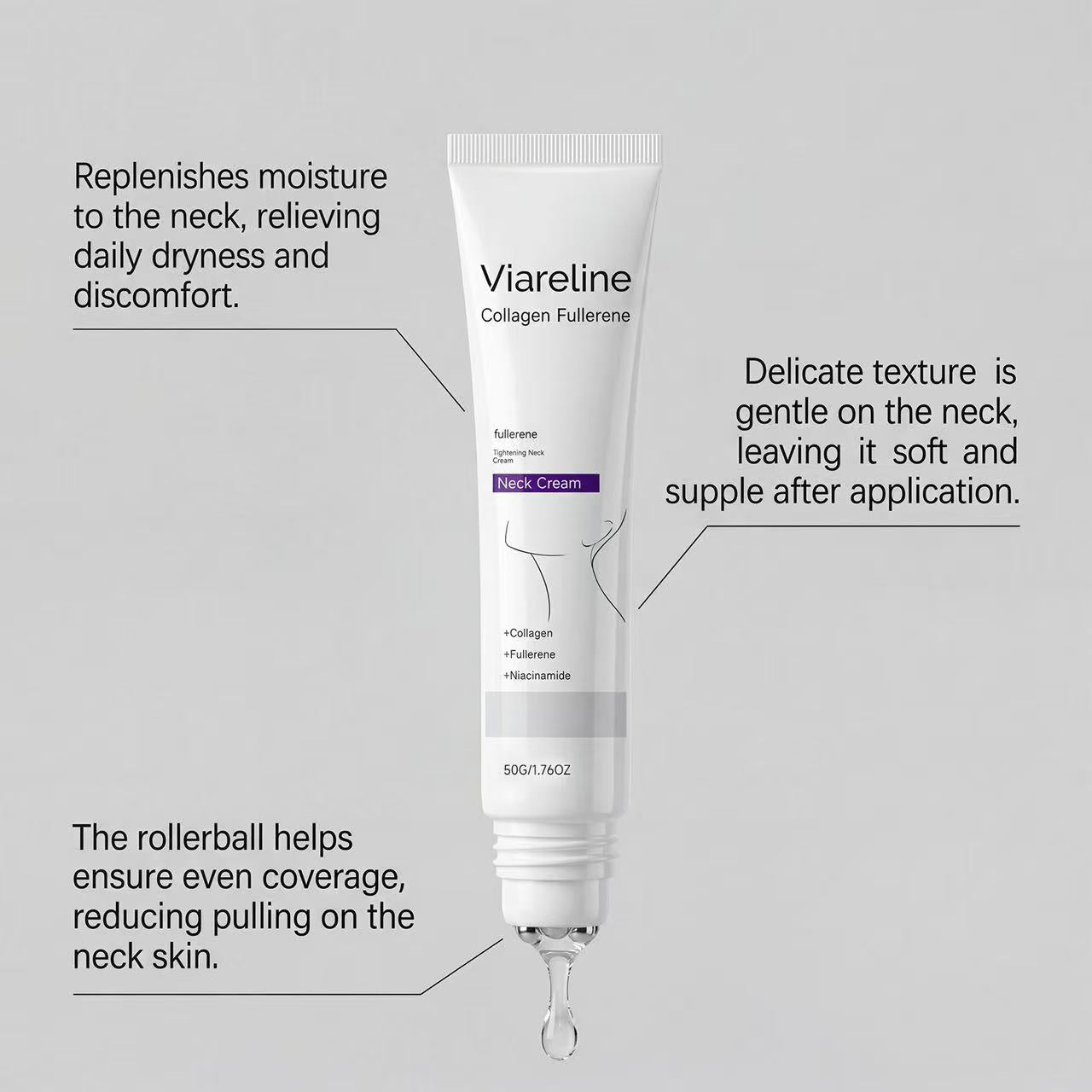 VIARELINE Neck Firming and Tightening Cream