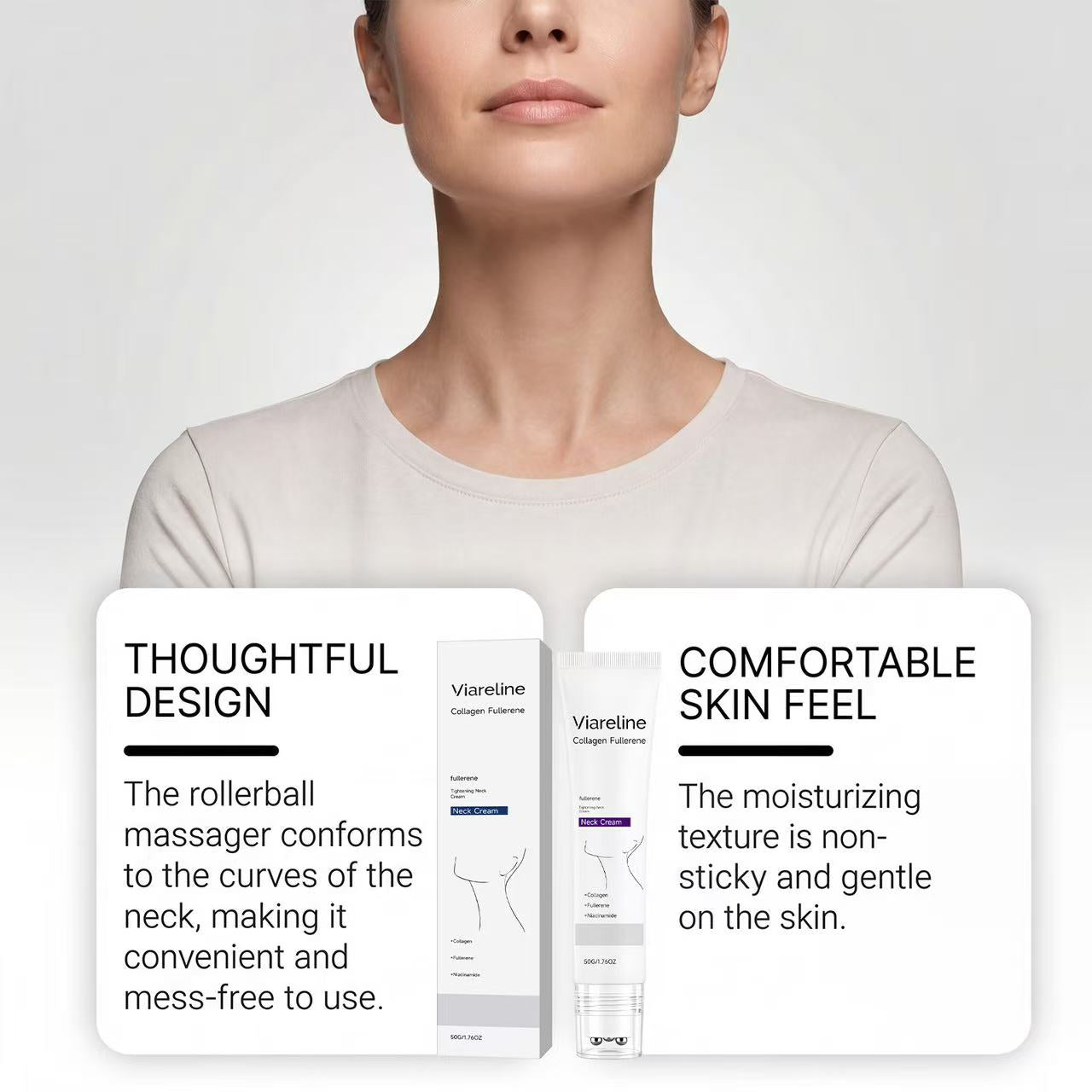 VIARELINE Neck Firming and Tightening Cream