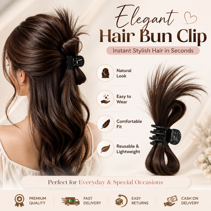 Instant Bow Hair Clip Extention