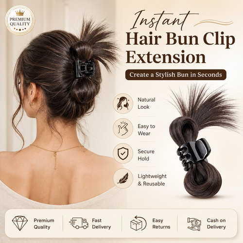 Instant Bow Hair Clip Extention