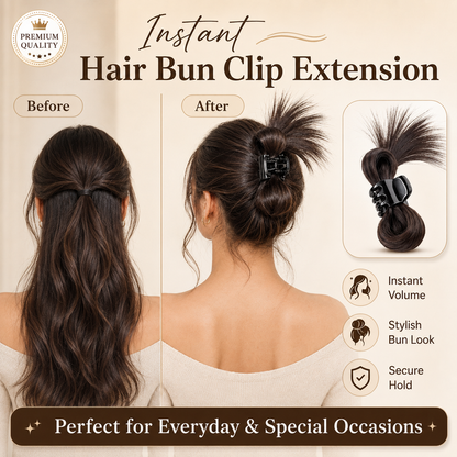 Instant Bow Hair Clip Extention