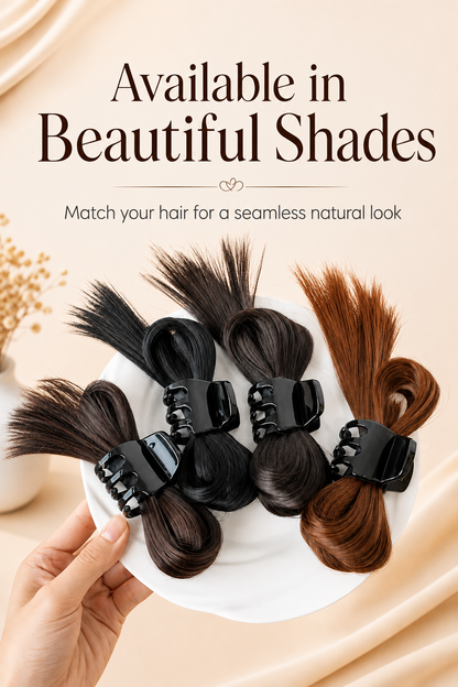 Instant Bow Hair Clip Extention