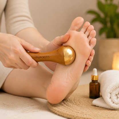 Kansa Wand Foot Massager | Velmora®