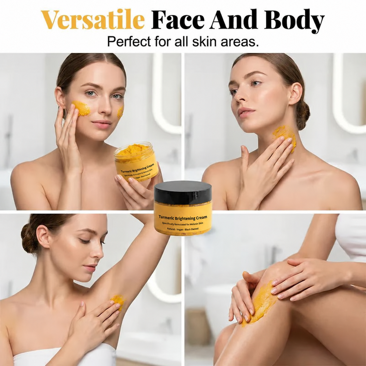 Turmeric Exfoliating Body Cream