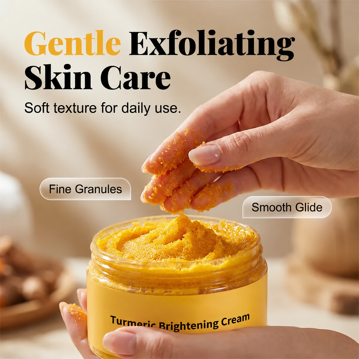 Turmeric Exfoliating Body Cream