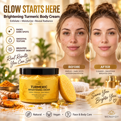 Turmeric Exfoliating Body Cream