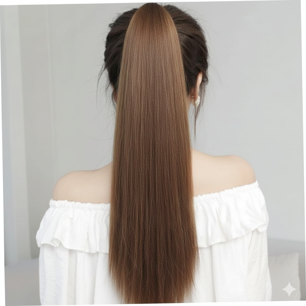 Volume-Enhancing Straight Ponytail Extension