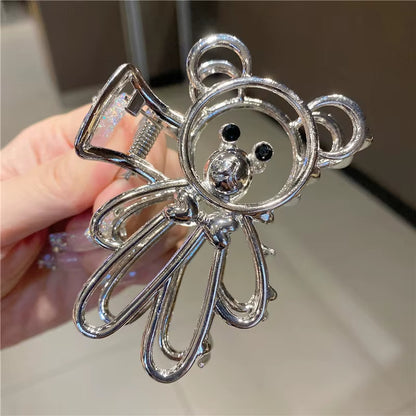 Cute Korean Bear Hair Claw Clip