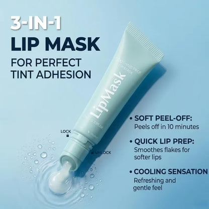 Korean 3-in-1 Hydrating Lip Prep Mask | Lip Care Mask
