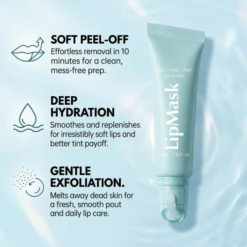 Korean 3-in-1 Hydrating Lip Prep Mask | Lip Care Mask