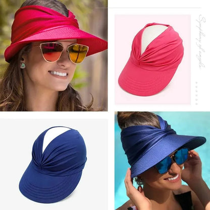 Premium UV Protection Sun Visor Hat for Women