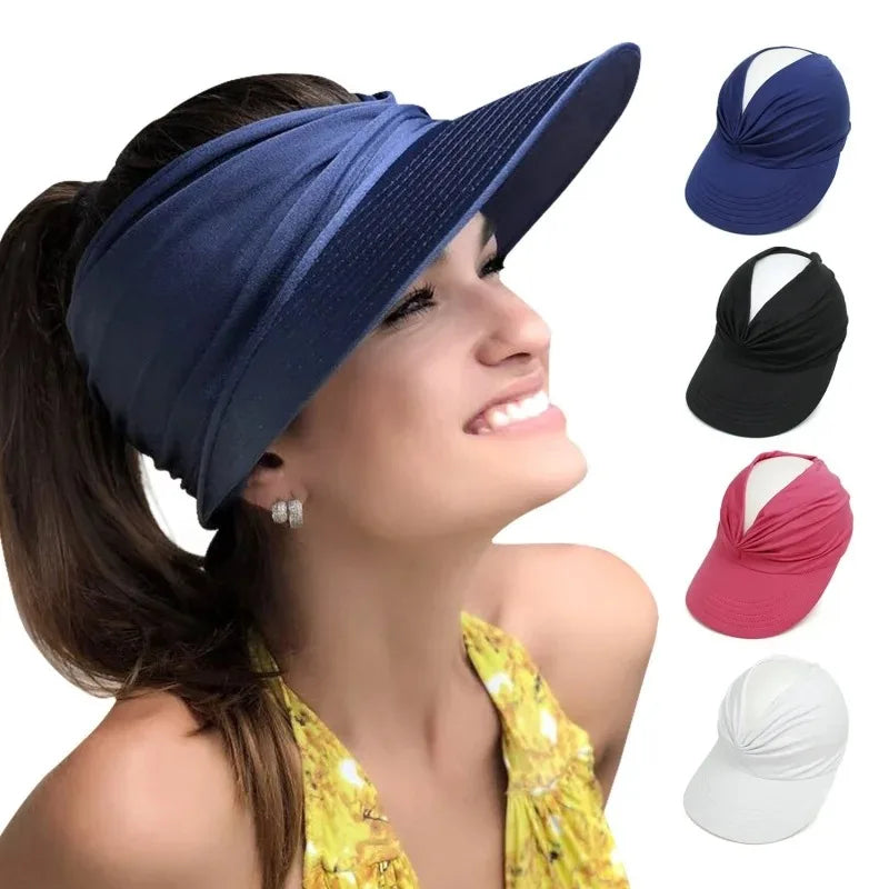 Premium UV Protection Sun Visor Hat for Women